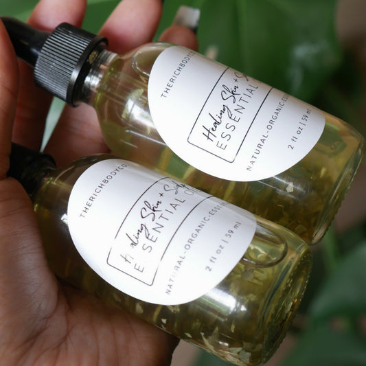 Eucalyptus essential healing oil for scalp 